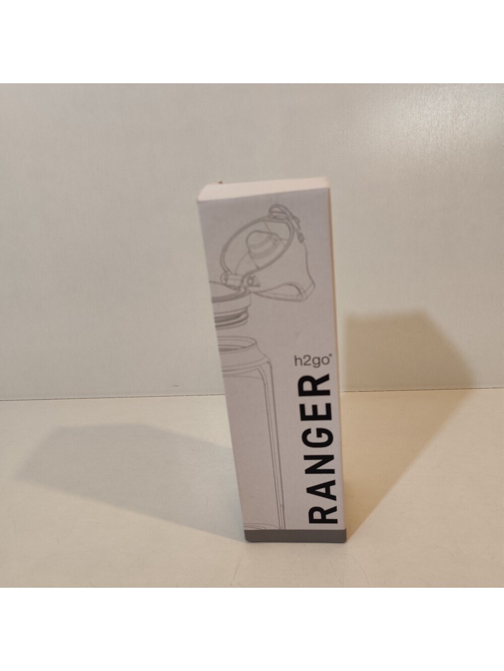 H2GO RANGER 25 OZ Stainless Steel Bottle W/ Logo Spectrum Enterprises Navy Blue